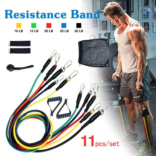 11PCS Resistance Band Set