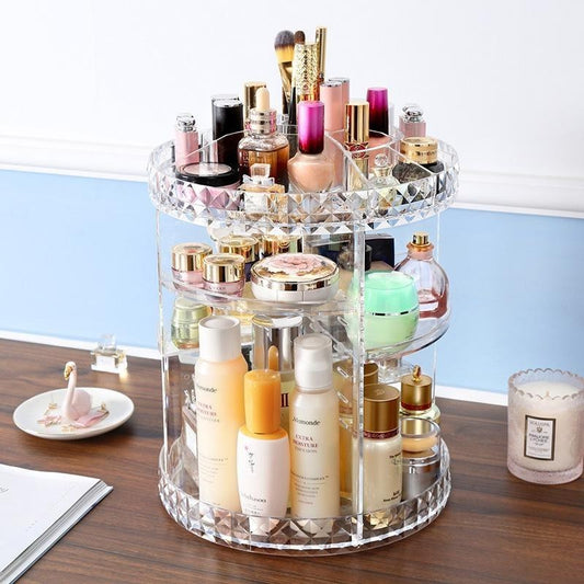 360 Rotating Makeup Organizer