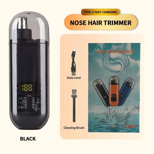 Rechargeable Nose Trimmer Designed For Safe, Quick, And Effortless Hair Removal