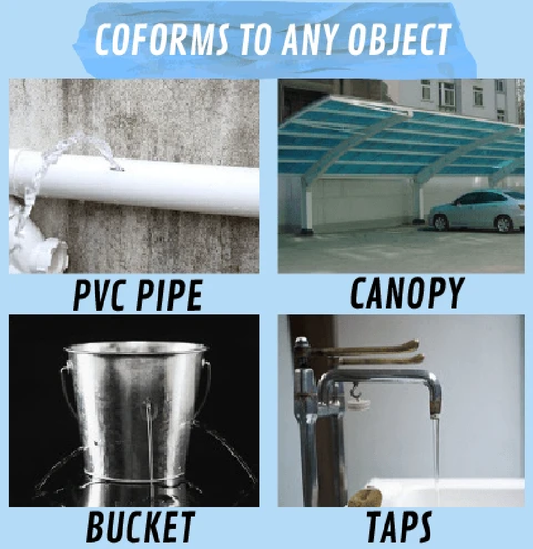 Aluminium Waterproof Rubber Butyl Tape - (2in*60in)