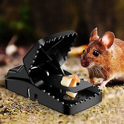 Heavy Duty Reusable Plastic Mouse Trap – Durable & Safe Mouse Catcher for Effective Rodent Control