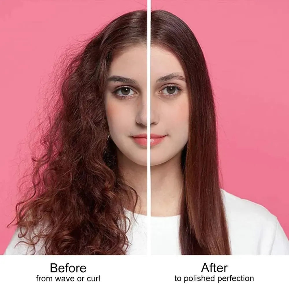 3-in-1 One Step Hot Air Brush Hair Dryer & Styler – Drying, Straightening & Volumizing Brush