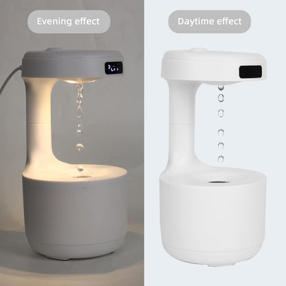Antigravity Ultrasonic Humidifier with LED Light
