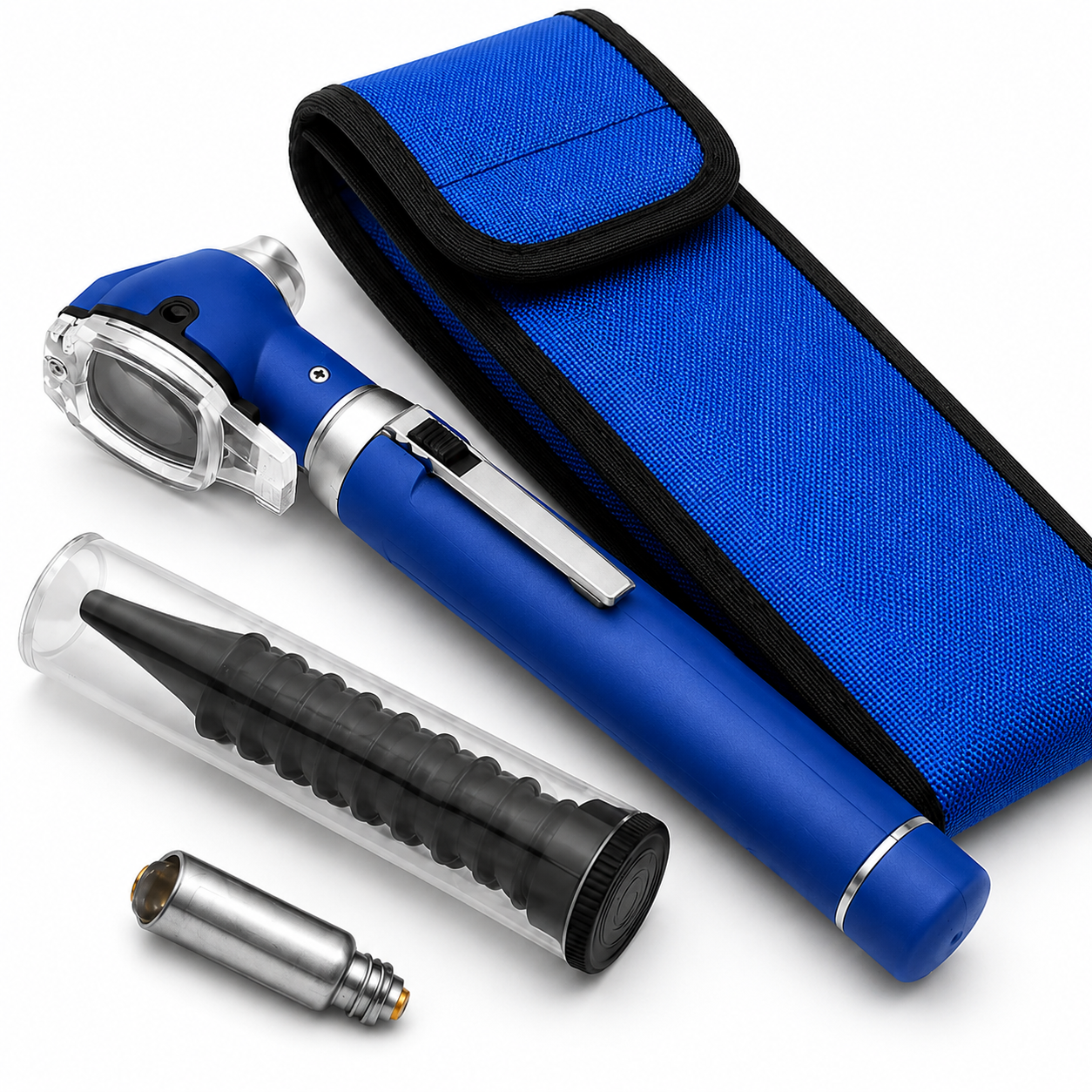 Otoscope Mini 3000 F.O. LED with Handle & Pouch