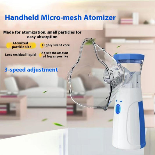 Medical Silent Mesh Nebulizer – Silent, Efficient &amp; Travel-Friendly