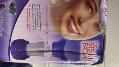 Shinon Face Steamer & Inhaler 2-in-1 | Steam Facial Machine Electric